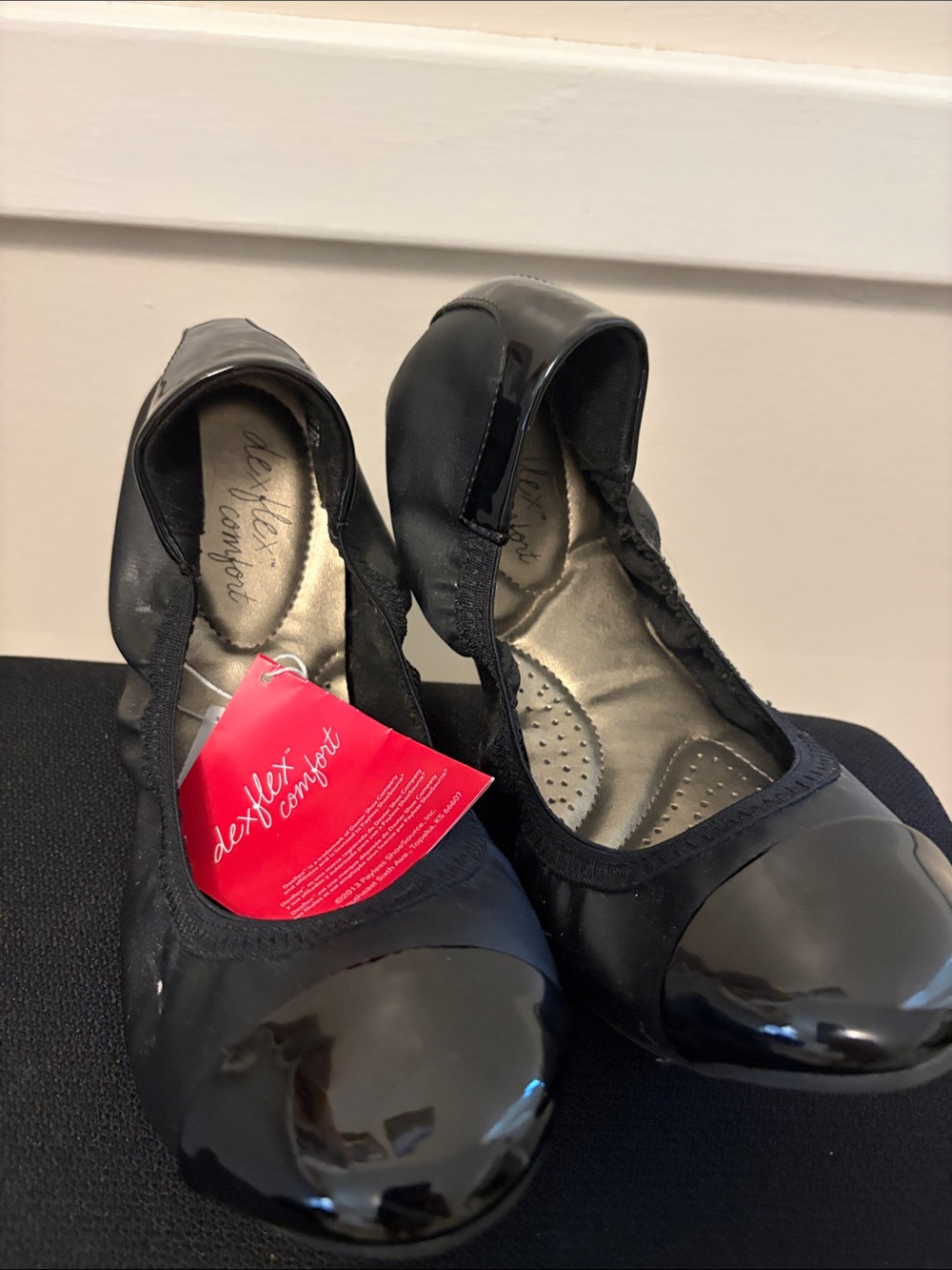 Payless Black Ballet Flats - flex Comfort Shoe size 9.5